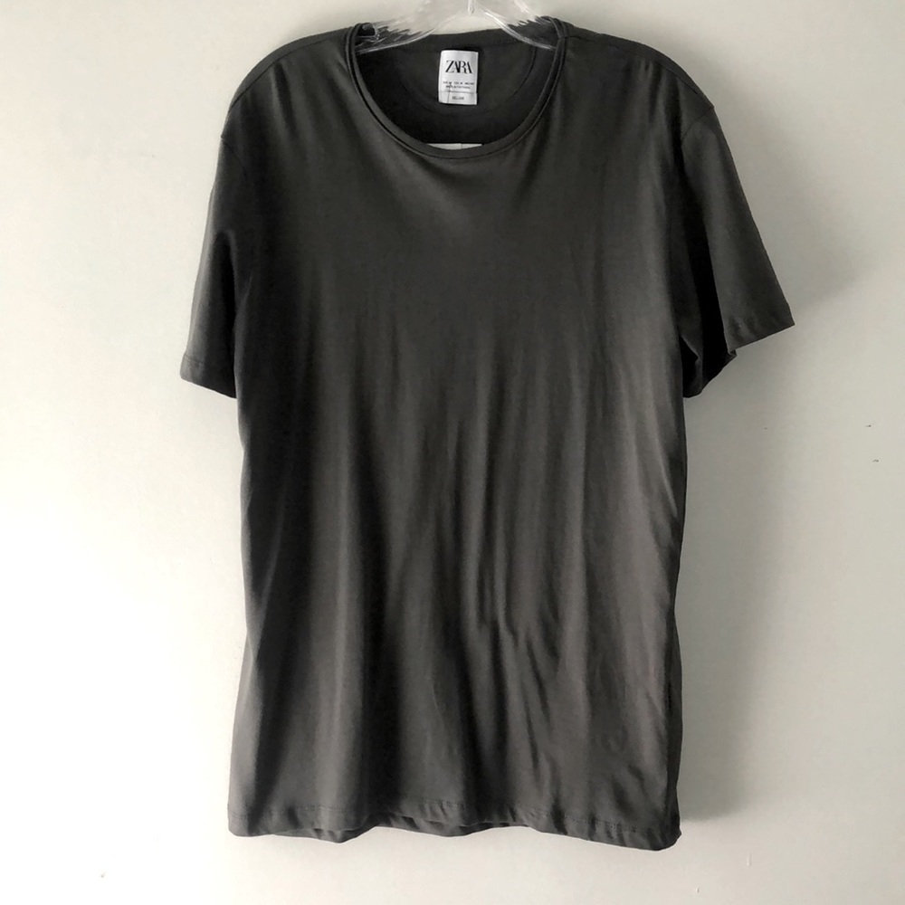 Zara 100% Cotton Short Sleeve T-Shirt